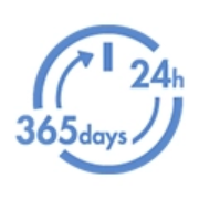 24時間直接サポート