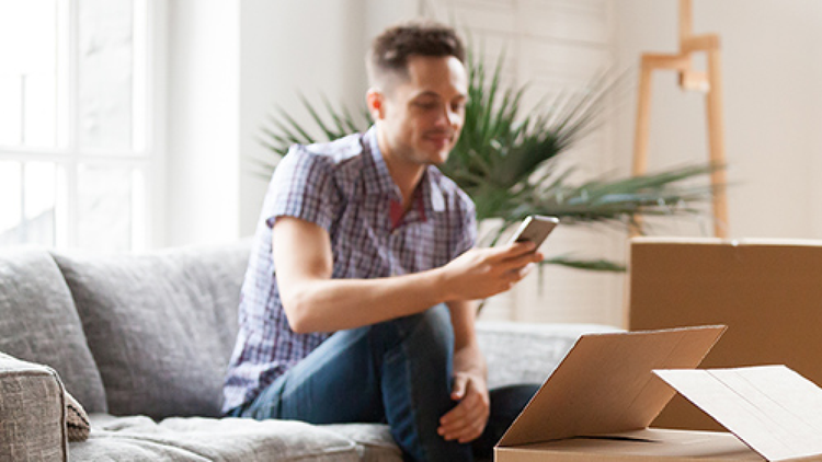 LINE WORKSで宅急便