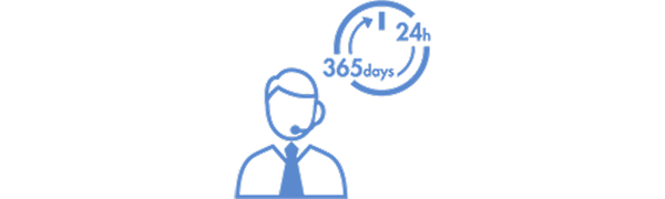 有人窓口による緊急遮断対応