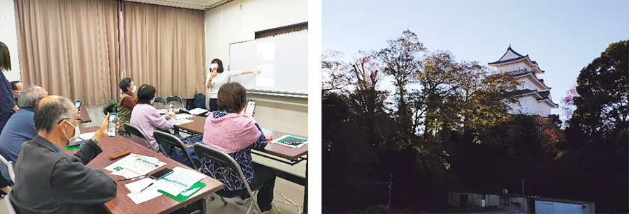 スマホアドバイザーが講義を実施／小田原城付近を散策してスマホの基本操作を体験