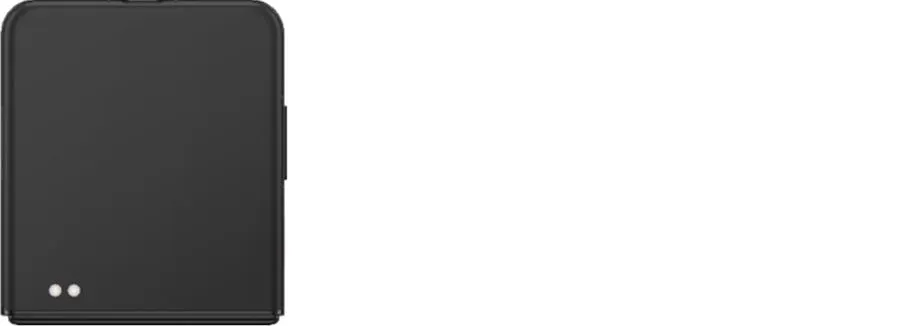 nubia Flip 3（ZTE製）ブラック