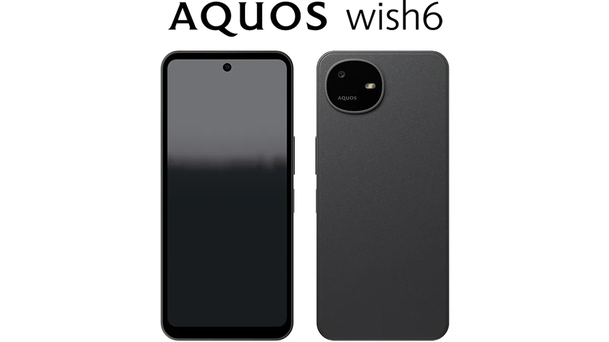 AQUOS wish6（シャープ製）カラー：SUMI