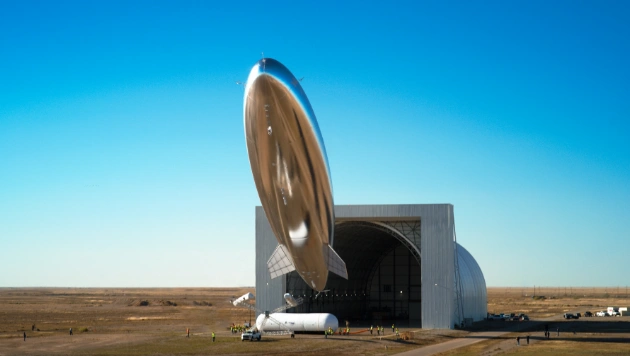 空飛ぶ基地局 HAPSの写真