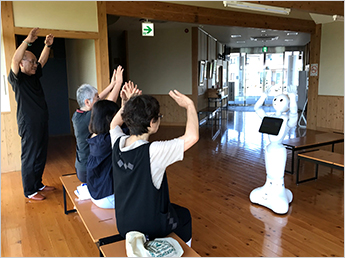 被災地へ笑顔を届けるPepper 2017年度