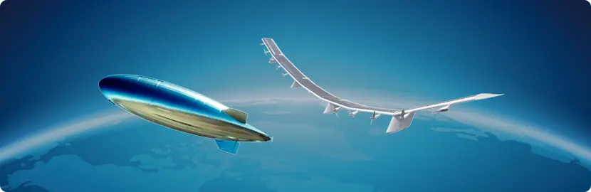 成層圏通信プラットフォーム HAPS（High Altitude Platform Station）