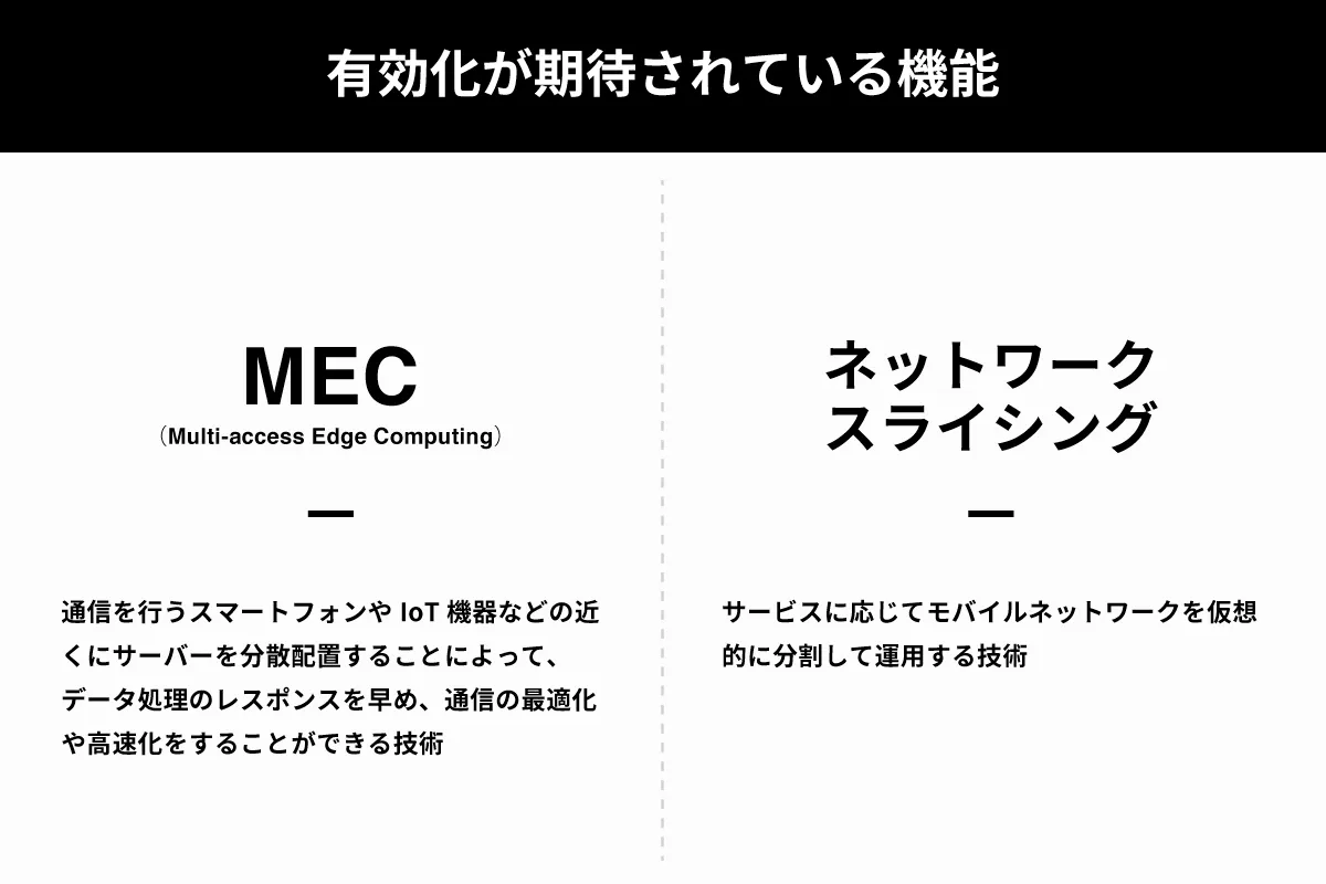 有効化が期待されるネットワーク | ロバストでスケーラブルなモバイルネットワークの実現に向けて
