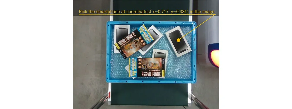 MECで動作するVLMを学習するために用いられる訓練データの一例