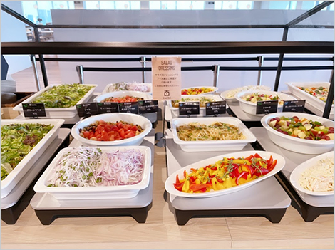 Selling box lunches that have been screened and certified by Smart Meal and providing healthy menu options