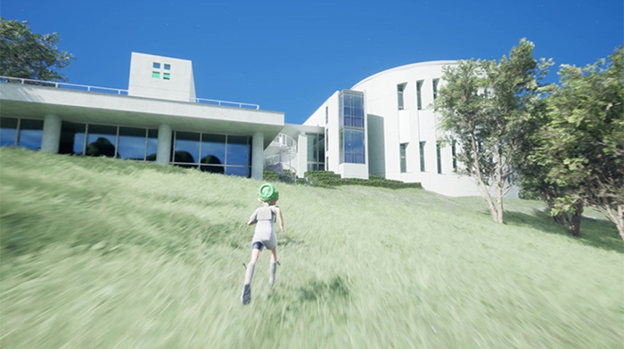 Image of the Virtual Campus on the Metaverse