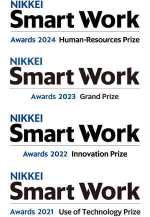Received the “NIKKEI Smart Work Award 2024” in the Human Resources Utilization category