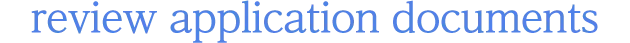 review application documents