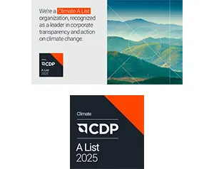 CDP Climate Change 2025 &ldquo;A&rdquo; rating