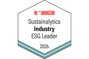 Selected for the ESG Industry Leader Badge for the first time