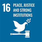 16 PEACE,JUSTICE AND STRONG INSTITUTIONS