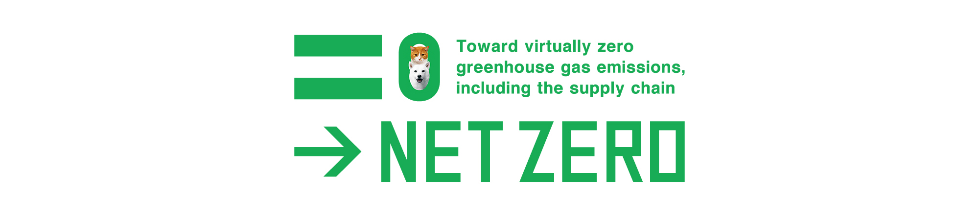 NET ZERO Toward virtually zero greenhouse gas emissions, including the supply chain