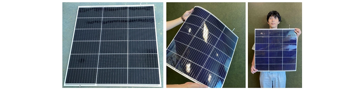 Figure 5. Appearance of ultra-lightweight solar module | The Challenge of Ultra-Lightweight Solar Modules for HAPS