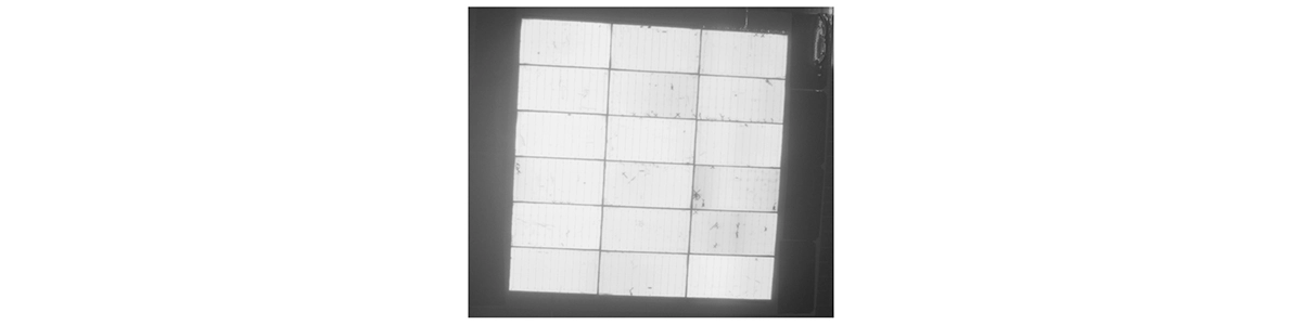 Figure 6. EL measurement results | The Challenge of Ultra-Lightweight Solar Modules for HAPS