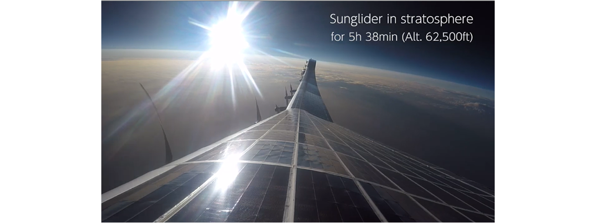 Sunglider, a HAPS aircraft under development by SoftBank