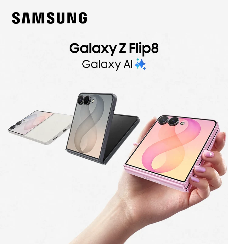 折りたたみスマホは Samsung Galaxy Galaxy Z Flip8 Galaxy AI