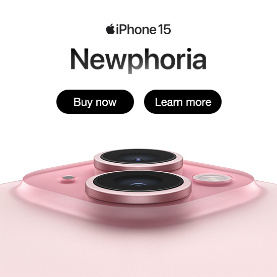 iPhone 15 Newphoria Buy now Learn more