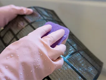 フィルターのクリーニング方法 その4