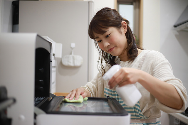 電子レンジの掃除方法3種類