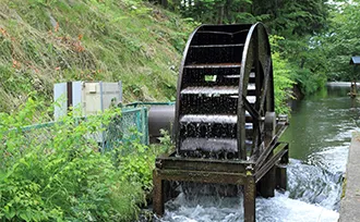 水力発電のしくみ