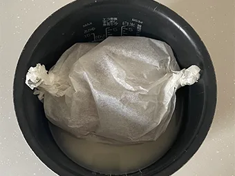 ポテトベーコンのおかかマヨ和えのつくり方