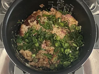 炊き上がり後の工程