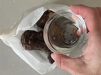 里芋の梅肉和えのつくり方