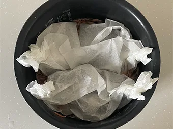 里芋の梅肉和えのつくり方