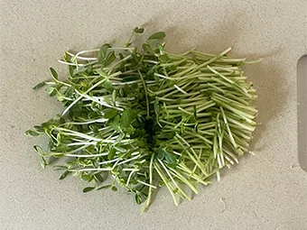 ささみと豆苗のサラダのつくり方