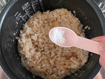 炊き上がり後の工程