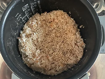 炊き上がり後の工程