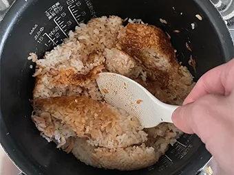 炊き上がり後の工程