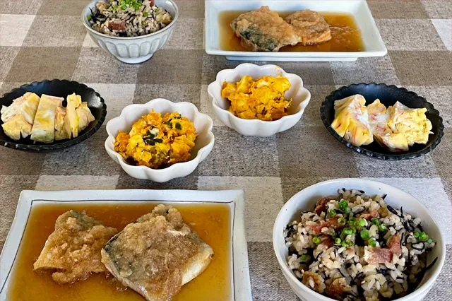 炊飯器でまとめてつくる！サバのみぞれ煮定食