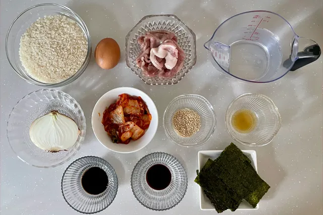 豚キムチチャーハンのつくり方