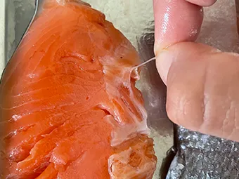 鮭と舞茸の炊き込みご飯のつくり方 その3