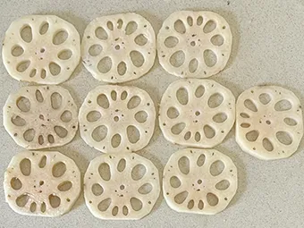 れんこんの蒸し餃子のつくり方 その3