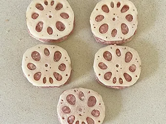 れんこんの蒸し餃子のつくり方 その5