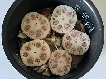 鮭と舞茸の炊き込みご飯のつくり方 その4