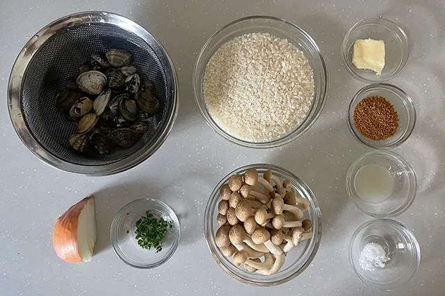 あさりのピラフ風炊き込みご飯のつくり方 その1