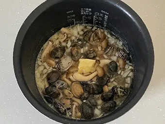 あさりのピラフ風炊き込みご飯のつくり方 その4