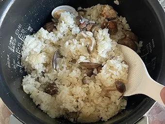 鮭とえのきの味噌マヨ蒸しのつくり方と仕上げ その12