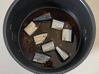 さんまの炊き込みご飯のつくり方 その5