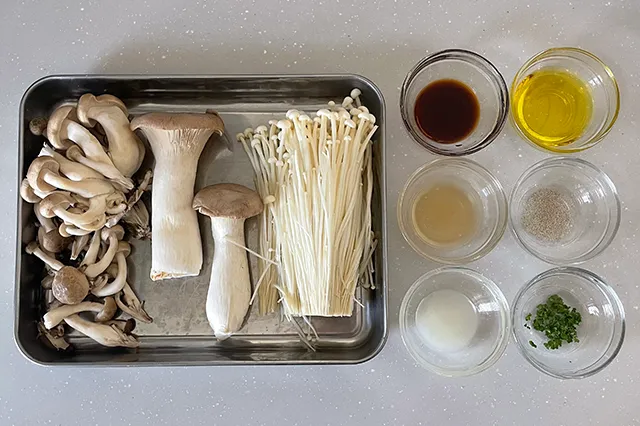 きのこマリネのつくり方と仕上げ その1