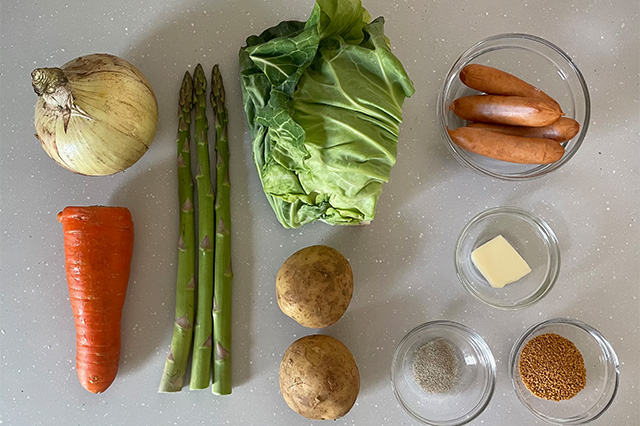 ゴロゴロ春野菜のポトフのつくり方 その1