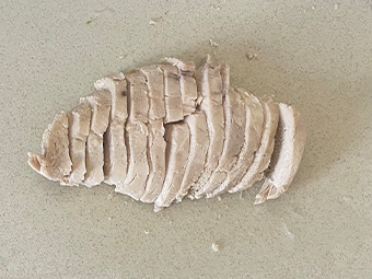 春キャベツの塩レモン蒸し鶏 その4