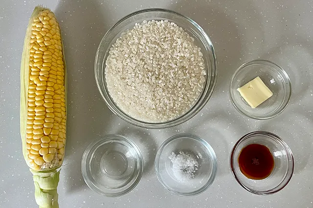 とうもろこしご飯のつくり方 その1