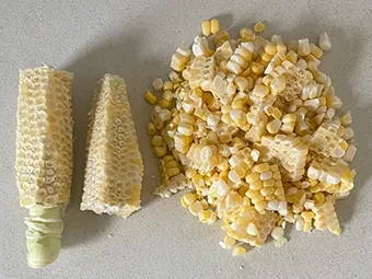 とうもろこしご飯のつくり方 その4